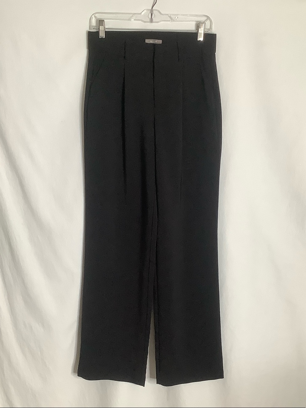 Women’s Black Pleated Dress Trousers Size 6 Career Office Business - Picture 1 of 12